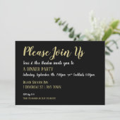 ディナエレガントーパーティー披露宴イベント招待状 招待状 (スタンド正面)