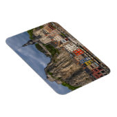 ディナカラフルントの街並み(夕日による),ベルギー マグネット (右側)