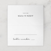 ディナシンプルー プレイスカード (外部開封)