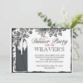 ディナファンシーーパーティの招待状 招待状 (スタンド正面)