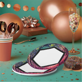 ディナファンシーーモダンパーティー紙プレート ペーパープレート