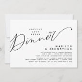 ディナモダンー結婚の後ずっと幸せに駆け落ち 招待状 (正面)