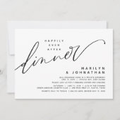 ディナモダンー結婚の後ずっと幸せに駆け落ち 招待状 (正面)