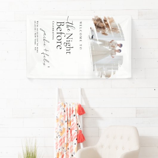 ディナユニークーエレガント・リハーサルへようこそ 横断幕 (インサイチュ)