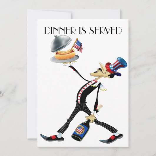 ディナユニークー/ギャザリングバージョン3招待状 招待状 (正面)