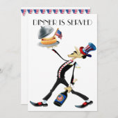 ディナユニークー/ギャザリングバージョン3招待状 招待状 (正面/裏面)