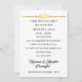 ディナユニークー/ギャザリング招待状 招待状 (裏面)