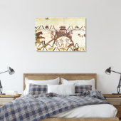 ディナンの町への攻撃 キャンバスプリント (インサイチュ (寝室))