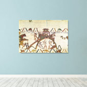 ディナンの町への攻撃 キャンバスプリント (インサイチュ (ウッドフロア))