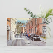 ディナントベルギー通りシーンウォーターカラー (スタンド正面)