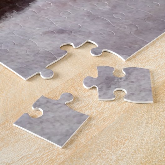 ディナントベルギー通りシーンウォーターカラー ジグソーパズル (側面)