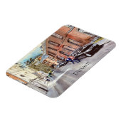 ディナントベルギー通りシーンウォーターカラー マグネット (左側)