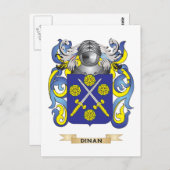 ディナン・コート・オブ・アームズ ポストカード (正面/裏面)