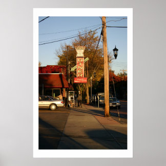 ディナーでの午後のカモメ ポスター