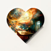 ディナーに向けて宇宙を巡る ノートブック (裏面)