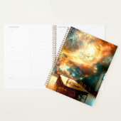 ディナーに向けて宇宙を巡る プランナー手帳 (ディスプレー)