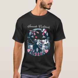 ディナーのためのシーサイドカクテル Tシャツ