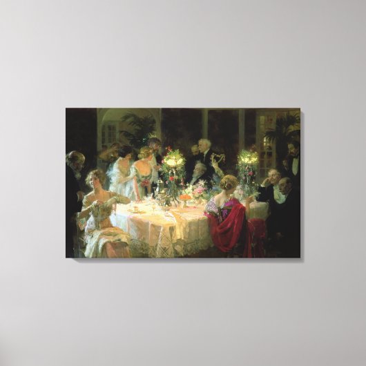 ディナーの終わり, 1913 キャンバスプリント (正面)