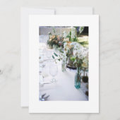 ディナーまフォーマルたは結婚式への招待状 招待状 (正面)