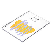 ディナーウェアシルバーウェアデザインカスタムノートブック ノートブック (左側)