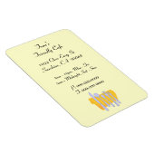 ディナーウェアレストラン広告カスタムマグネット マグネット (右側)