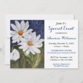 ディナーエレガントパーティーイベント招待状 招待状 (正面)