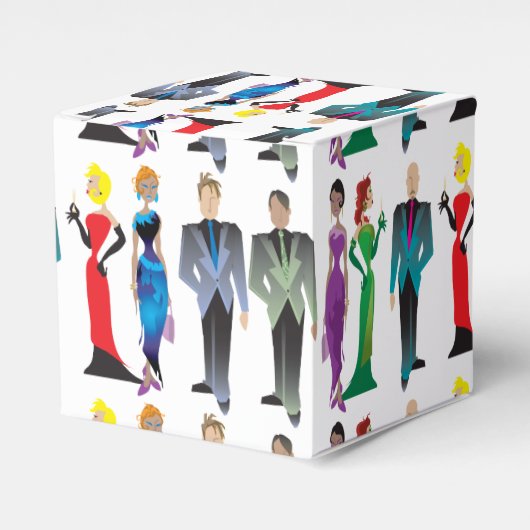 ディナーゲストのお気に入りボックス フェイバーボックス (正面サイド)