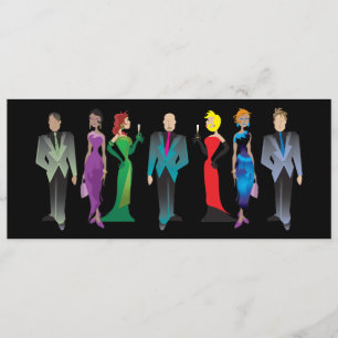 ディナーゲストカスタム招待状 招待状