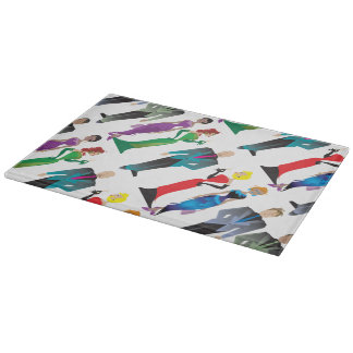 ディナーゲストガラスのカッティングボード カッティングボード