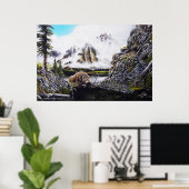 ディナータイムプリント ポスター (ホームオフィス)