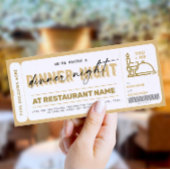 ディナーナイトギフト伝票証明書