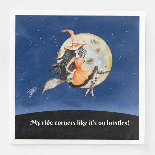 ディナーナプキンス、魔女のスウィートライド (正面)