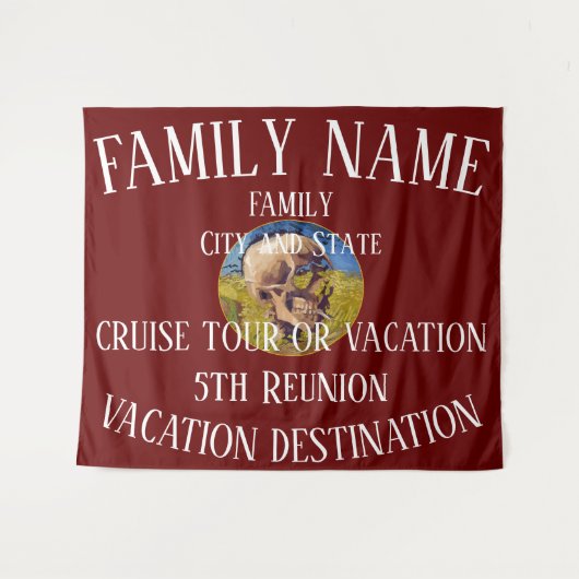 ディナーハッピーアワーガールズボーイズナイトアウト2024ワイン タペストリー (正面(横))