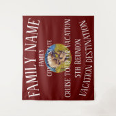 ディナーハッピーアワーガールズボーイズナイトアウト2024ワイン タペストリー (正面)