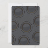 ディナーパーティの招待状 招待状 (裏面)