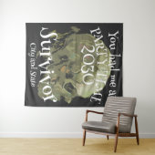 ディナーパーティーホリデイ2024カクテルワインチーズ タペストリー (インサイチュ(横))