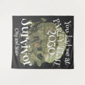 ディナーパーティー ホリデー 2024 カクテル ワイン チーズ タペストリー (正面(横))