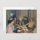 ディナーパーティー ポストカード (正面/裏面)