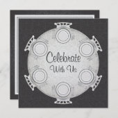 ディナーフォーマル招待状 招待状 (正面/裏面)