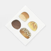 ディナーブレッド転がバンスベーカリーベーカーグルメ スタンダードランチョンナプキン (角)