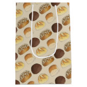 ディナーブレッド転がバンスベーカリーベーカーグルメ ミディアムペーパーバッグ (裏面)