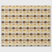 ディナーブレッド転がバンスベーカリーベーカーグルメ ラッピングペーパー (フラット)