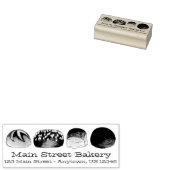 ディナーブレッド転がバンスベーカリーベーカーグルメ ラバースタンプ (押印)