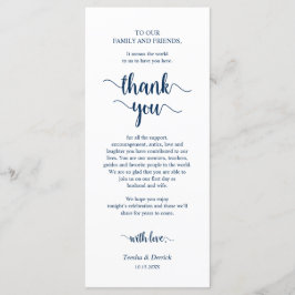 ディナープレイスセッティングサンキューネイビ素朴ーカード プログラム