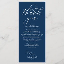 ディナープレイス設定ありがとうネイビーブルーカード プログラム