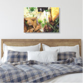 ディナープレート キャンバスプリント (インサイチュ (寝室))