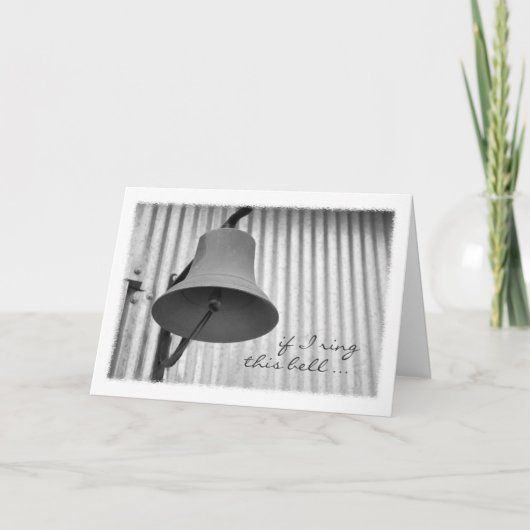 ディナーベルの挨拶状 カード (正面)