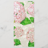 ディナーメニューピンクアジェフォーマルアレース メニュー (裏面)