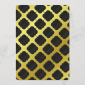 ディナーメニュー | 金ゴールドとブラッククローバー メニュー (裏面)