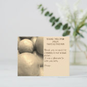 ディナー参加サンキューカード ポストカード (スタンド正面)